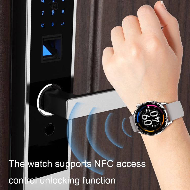 HD2 1.32 Inch Heart Rate Detection Smart Watch(Black + Leather) by bashfashion