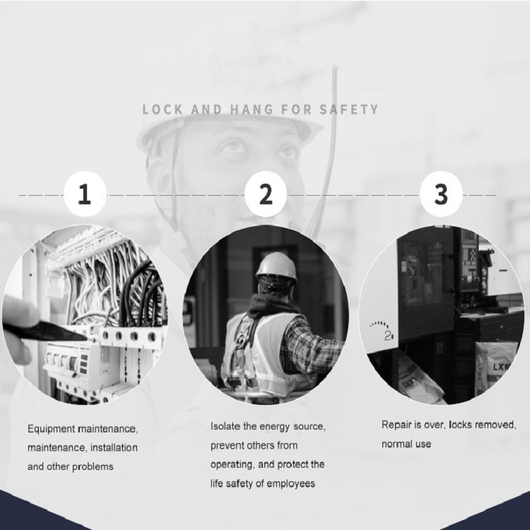 Prolockey Industrial Safety Steel Anti-Rust Six-Link Hasp Lock, Specification: SH02 by Prolockey