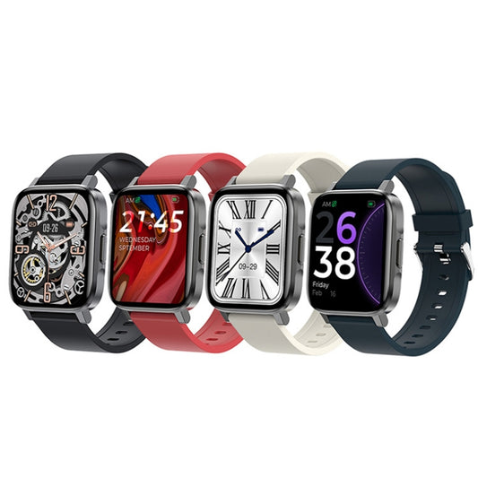 LOANIY F60 1.7 Inch Body Temperature Detection Smart Watch(Black) by LOANIY