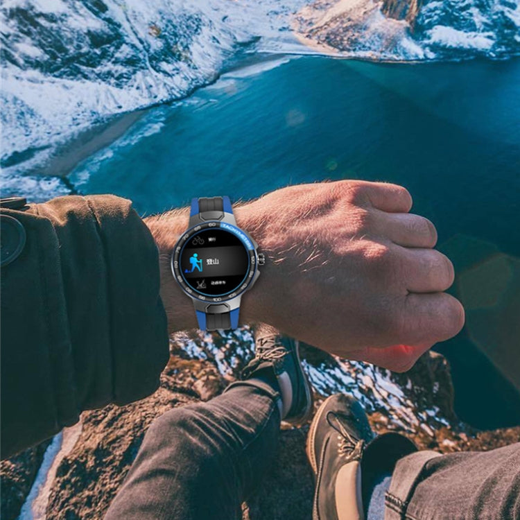 Wearkey E15 1.28 Inch Smart Heart Rate Monitoring Touch Screen Watch(Silver Gray) by Wearkey