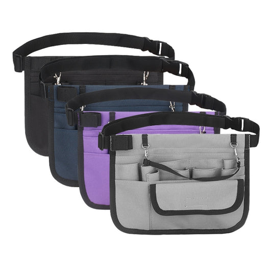 Oxford Portable Medical Personnel Tool Waist Bag(Black) by null