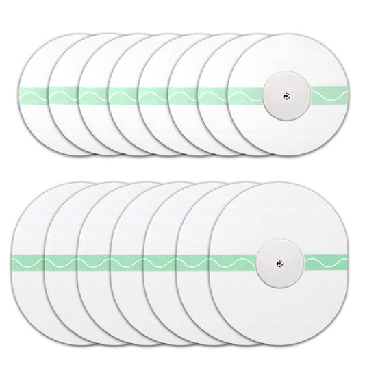 10 PCS Fixed Small Sensor TPU Transparent Adhesive Patch(Oval) by bashfashion