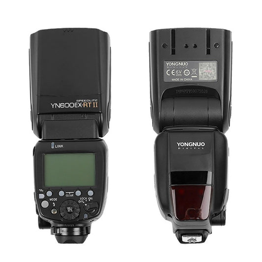 Yongnuo YN600EX-RT II HSS 1/8000s Master TTL Flash Speedlite For Canon(Black) by Yongnuo