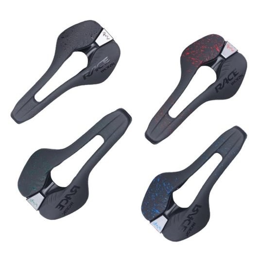 RACEWORK RK068 Mountain Bike Microfiber Leather Seat Cushion(Blue) by RACEWORK