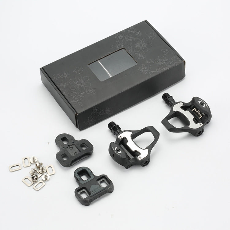 RACEWORK 01455 Road Bike Self-locking Pedals(Black) by bashfashion