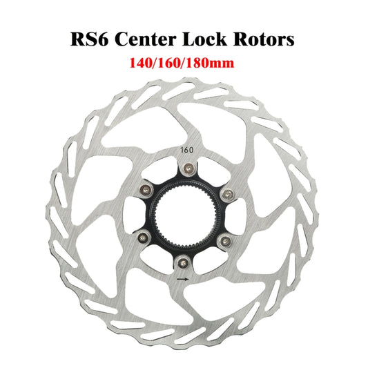 RACEWORK RS6 Mountain Bike Mid-lock Discs, Diameter: 140mm by RACEWORK