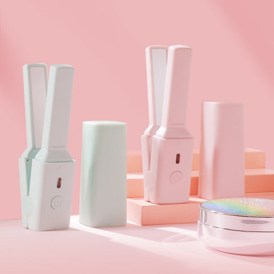 GLS-006 Dual-use Mini electric Splint for Straight and Curly Hair(Cherry Pink) by bashfashion