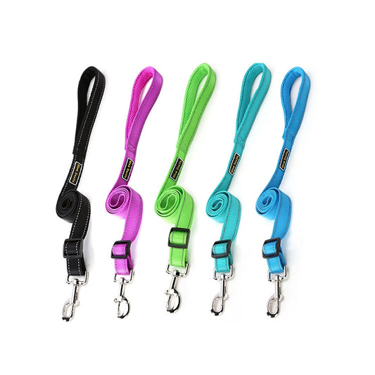 Glow Castle Soft Handle Reflective Adjustable Length Dogs Traction Rope(Green) by Glow Castle