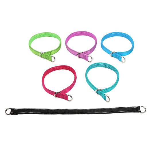 Nylon Reflective Filament P Chain Adjustable Size Collar(Green) by bashfashion