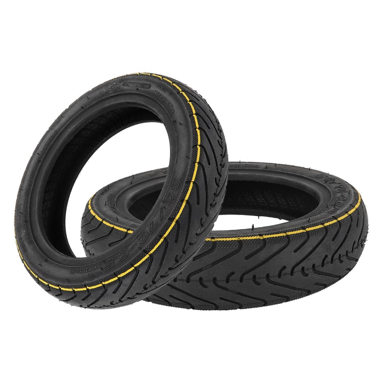 10 Inch Electric Scooter Striped Vacuum Tire With Air Nozzle For Ninebot MAX G30/G30E/G30LP by bashfashion
