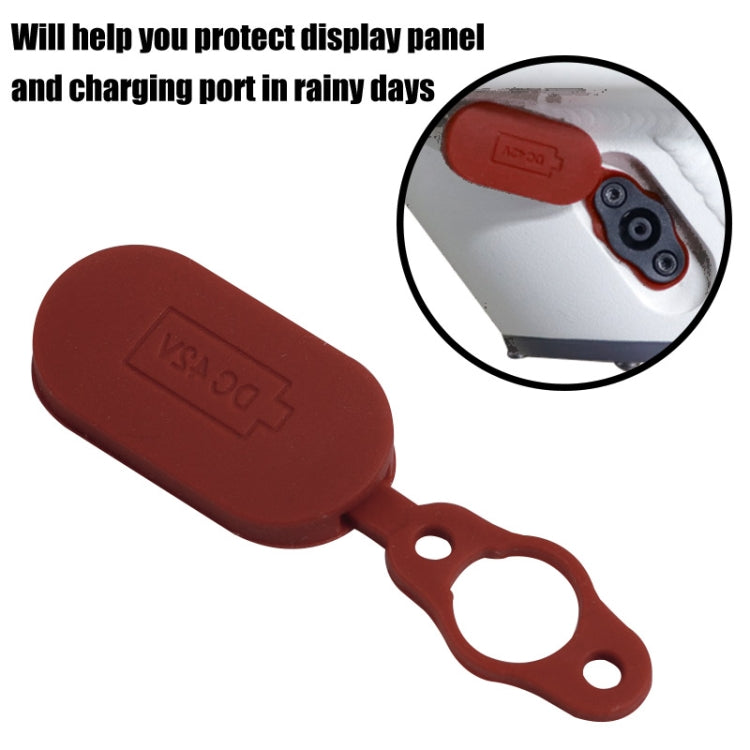 5 In 1 Charge Port Cover Cap Siliceone Plug For Xiaomi M365 Scooter by bashfashion