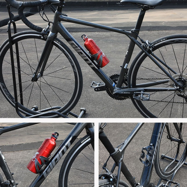 Glass Fiber Water Pot Frame Bicycle Plastic Water Cup Holder(Black) by bashfashion