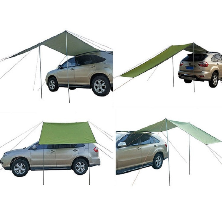 Outdoor Picnic Camping Tent On The Side Of The Car Rain-proof Sunshade Canopy 300x150cm(Blue) by bashfashion