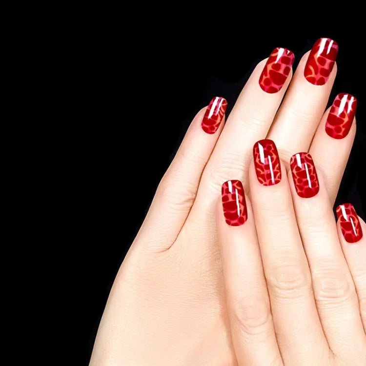 Nail Art Phototherapy Machine LED Quick Dry Light(Pink) by bashfashion