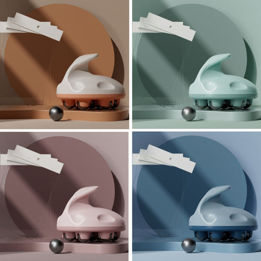 Calf Muscle Relaxation Abdominal Ball Meridian Massager, Color: Pink Magnetic Ball OPP by bashfashion