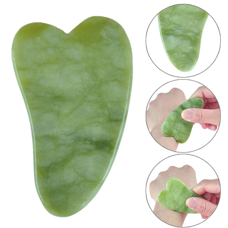7PCS/Set Facial Tendon Stick Facial Scraping Board Meridian Acupuncture Pen, Shape: Green by bashfashion