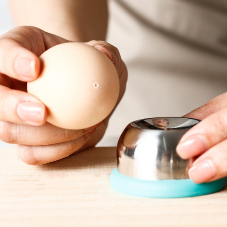 304 Stainless Steel Needle Egg Machine Boiled Egg Puncher Thorn Egg Machine(Black) by bashfashion