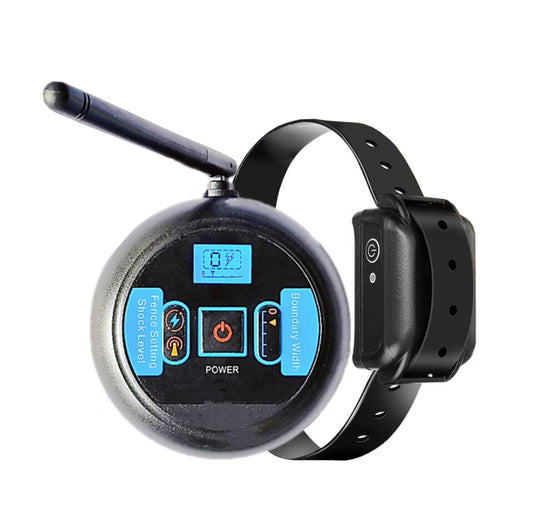 Pet Wireless Trainer Bark Stopper Electronic Fence, Specification: AU Plug(1 In 1) by bashfashion