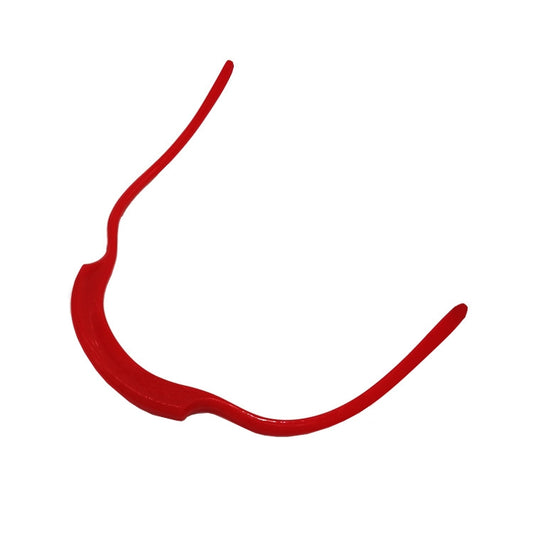 4 PCS Beard Styling Ruler Shaving Tools(Red) by bashfashion