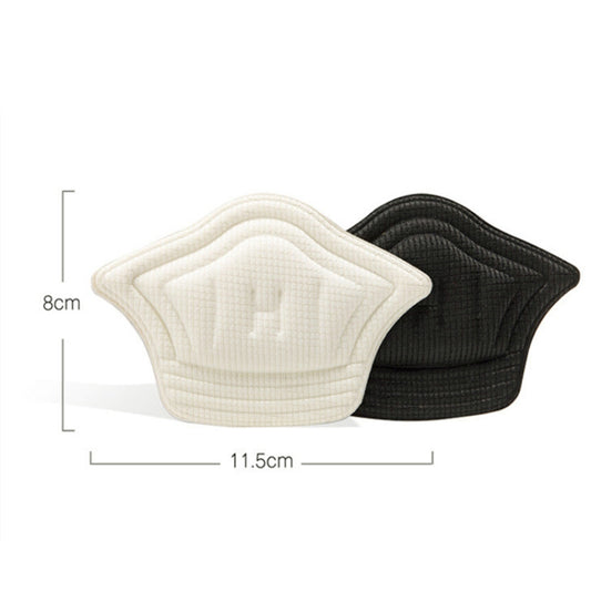 10 Pairs Tailored Sneaker Heel Tab Anti-wear and Anti-drop Tracker, Thickness: 10mm (Black) by bashfashion