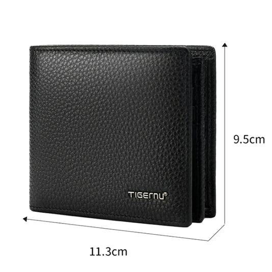 Tigernu T-S8002 Men Multi-Card Wallet Business Coin Purse(Black) by Tigernu