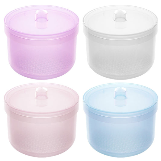 Nail Polisher Can Be Soaked And Drained Cleaning Disinfection Box(Light Blue) by bashfashion