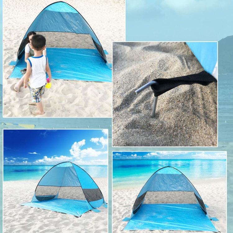 Automatic Instant Pop Up Tent Potable Beach Tent,Size:, Color: Watermelon by bashfashion