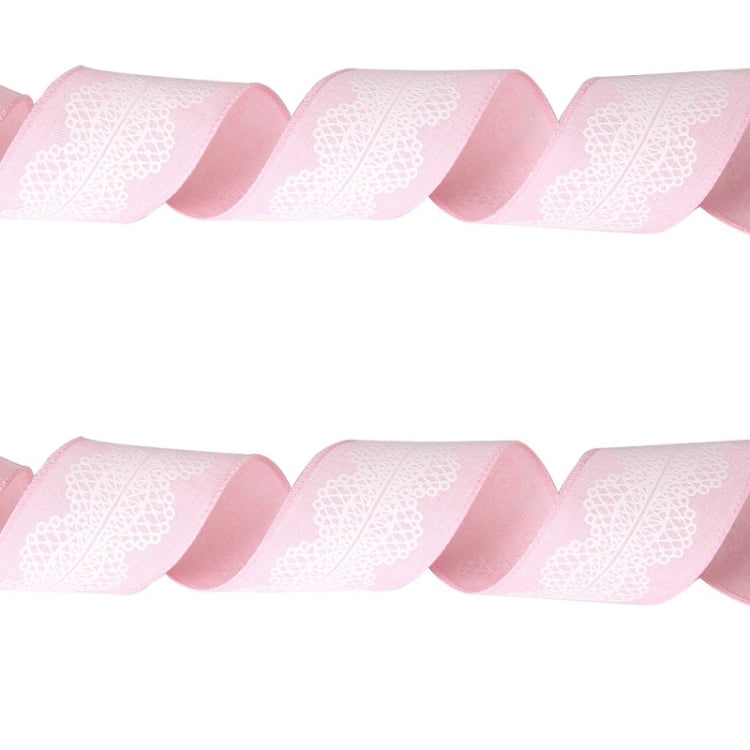 Christmas Imitation Hemp Ribbon Decoration With Wire, Length: 2M Pattern by bashfashion