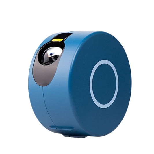 Star Projection Lamp Remote Control LED Colorful Laser Night Light UK Plug(Gray Blue) by bashfashion