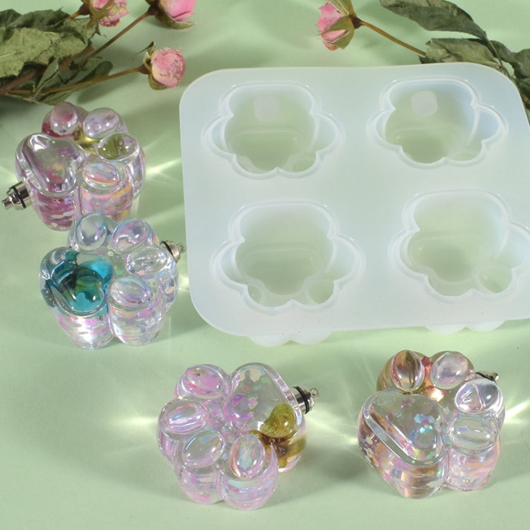 03 Lamp Trough Cat Claw DIY Crystal Epoxy Jewelry Silicone Mold by bashfashion