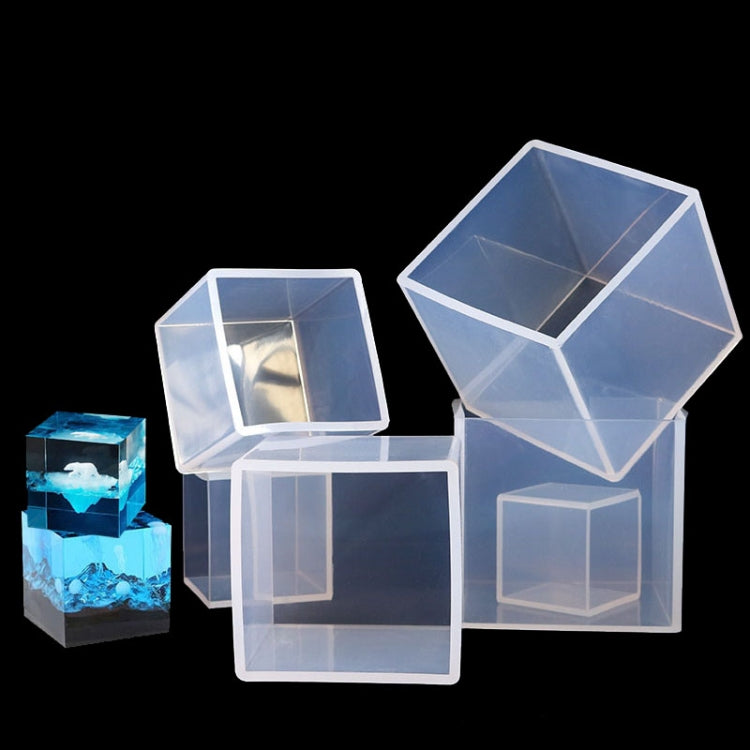 20 PCS 25mm Crystal Drop Glue Square Silica Gel Mold DIY Handmade Jewelry Decoration Model by bashfashion