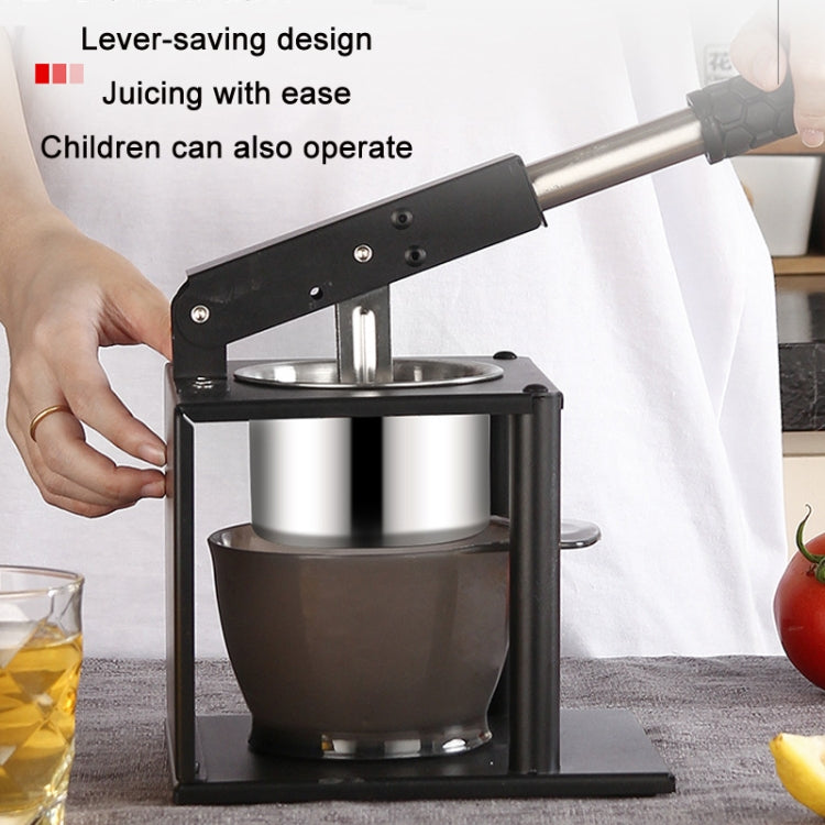 Household Manual Squeeze Fruit And Vegetable Juicer(Black) by bashfashion