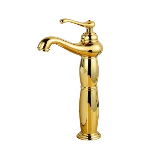 Hot And Cold Mixed Water Basin Imitation Water Faucet, Style: High Model by bashfashion