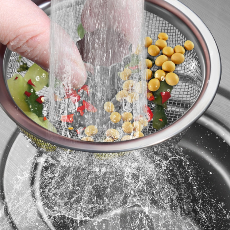 Anti-clogging Stainless Steel Filter For Kitchen Sink Sewer, Random Handle Style Delivery(Dense Net) by bashfashion