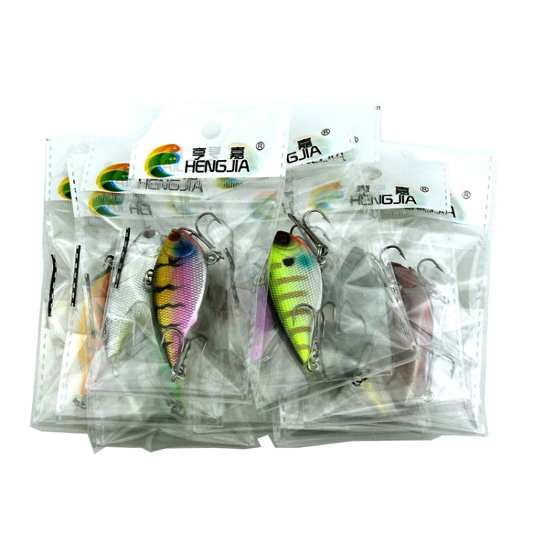 HENGJIA VI022 10g 6cm Plastic VIB Lure Hard Bait With Sound Beads(6) by HENGJIA