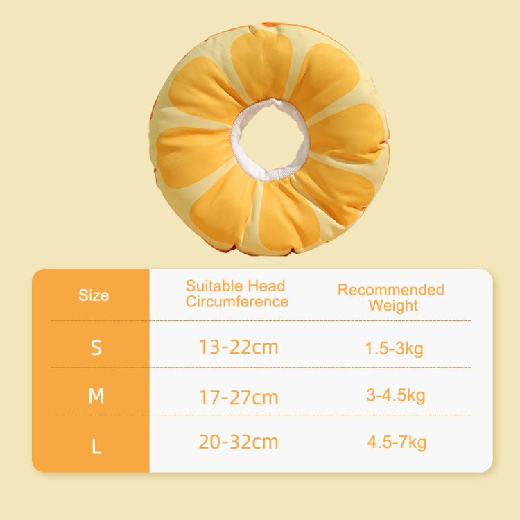 Cat Elizabeth Collar Kitten Anti-licking Collar Head Cover, Size: L(Rice Ball) by bashfashion