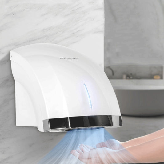 Interhasa 220V 1800W Hot and Cold Switching Electric Hand Dryer,Model: A1003 White,CN Plug by bashfashion