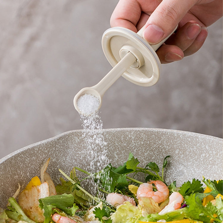 AAB020 Telescoping Spoon Seasoning Bottle(White) by bashfashion