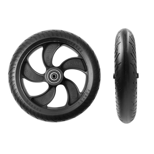 8 inch Scooter Plastic Front Wheel Accessories For KUGOO S1/S2/S3(Black) by bashfashion