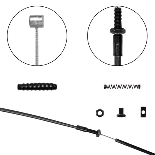 Electric Scooter Brake Cable Set for Ninebot MAX G30(Black) by bashfashion