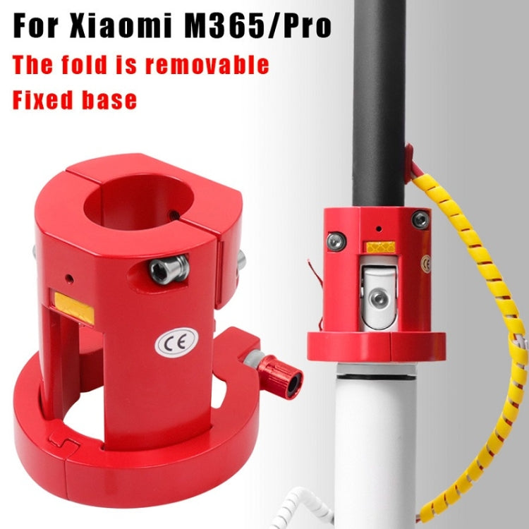Scooter Folding Holder For Xiaomi Mijia M365/PRO/Pro 2(Red) by bashfashion