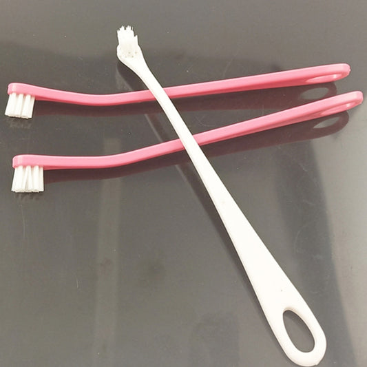 3 PCS Pet Soft Gum Protection Toothbrush Oral Cleaning Supplies(Random Color Delivery) by bashfashion