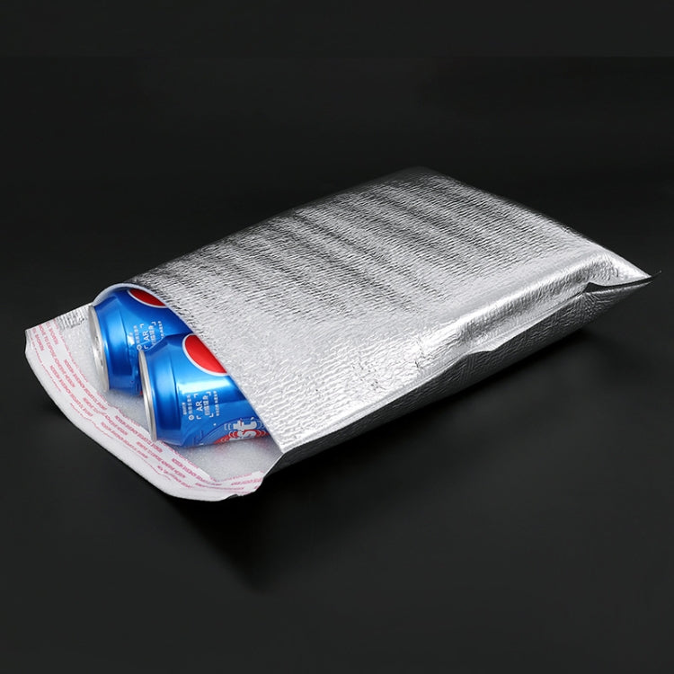 2 PCS Aluminum Foil Storage Bag With Tape For Thermal Insulation And Cold Storage of Food(35x45x0.3cm) by bashfashion