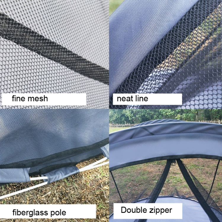 Outdoor Mosquito Repellent Tent Fully Automatic Free-Building Mesh Tent by bashfashion