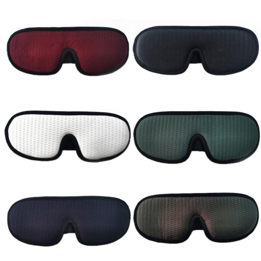 3D Breathable Shading Eye Protection Sleep Eye Mask(White) by bashfashion
