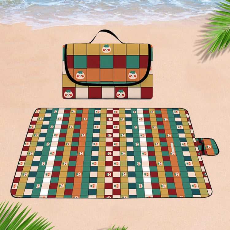 Y012 Outdoor Thickened Moisture-proof Waterproof Portable Camping Mat(1.5x2m) by bashfashion