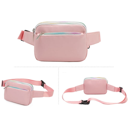 TINTAT T2016 Casual Lightweight Mini Sports Phone Waist Bag(Pink) by TINTAT