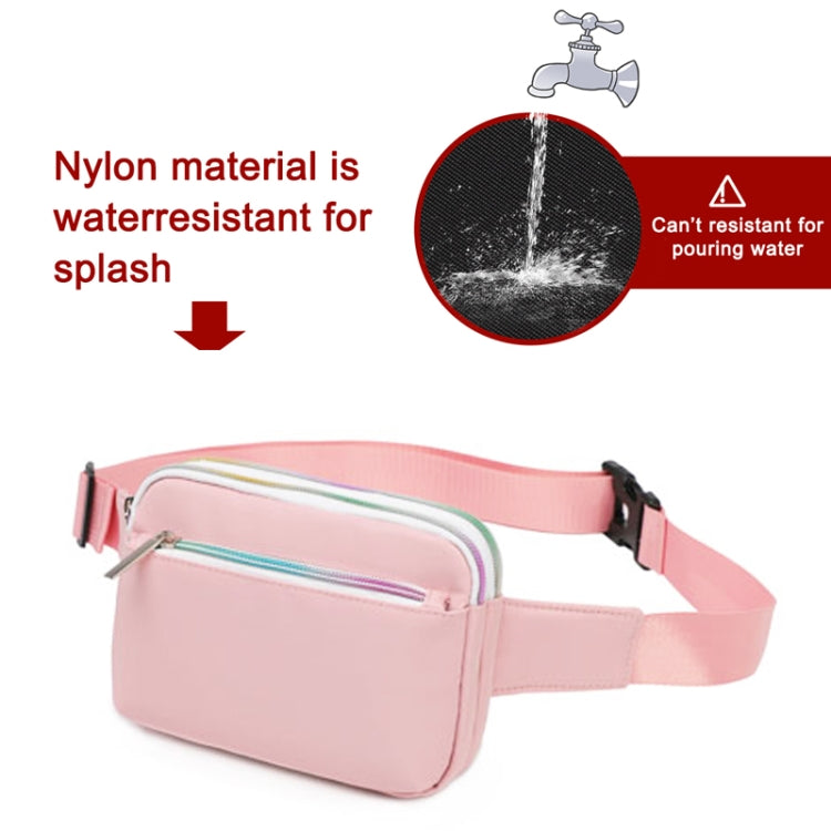 TINTAT T2016 Casual Lightweight Mini Sports Phone Waist Bag(Pink) by TINTAT
