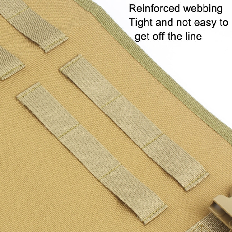 H148 Outdoor Folding Moisture-proof Training Camping Mat(Khaki) by bashfashion