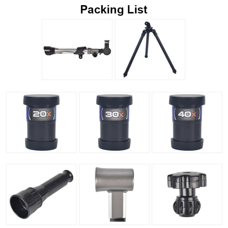 20-40 X Objective Lens Science and Education Telescope Toys(C2130) by bashfashion